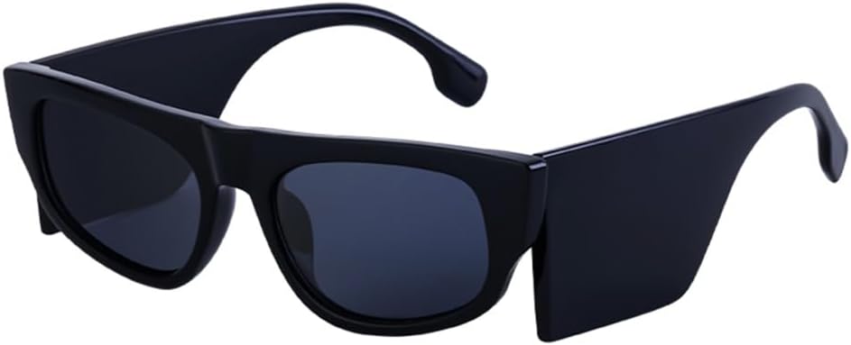 

Солнцезащитные очки в стиле стимпанк «кошачий глаз» для женщин, панк-солнцезащитные очки для мужчин, солнцезащитные очки в маленькой оправе «кошачий глаз» HDUBFY, C1 Black Gray