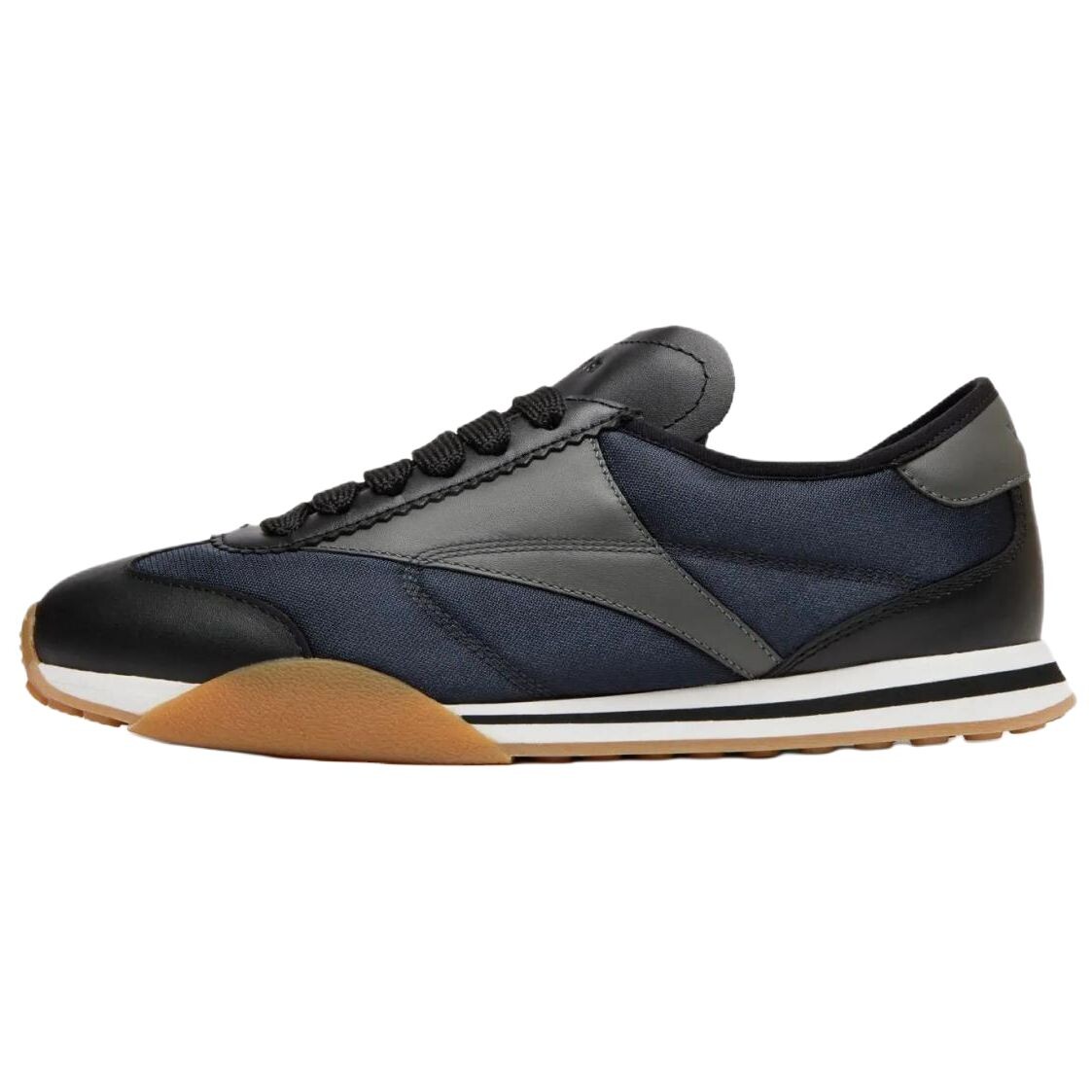 

Кроссовки BALLY Lifestyle Shoes Men Low-top Black/Blue, черный/синий