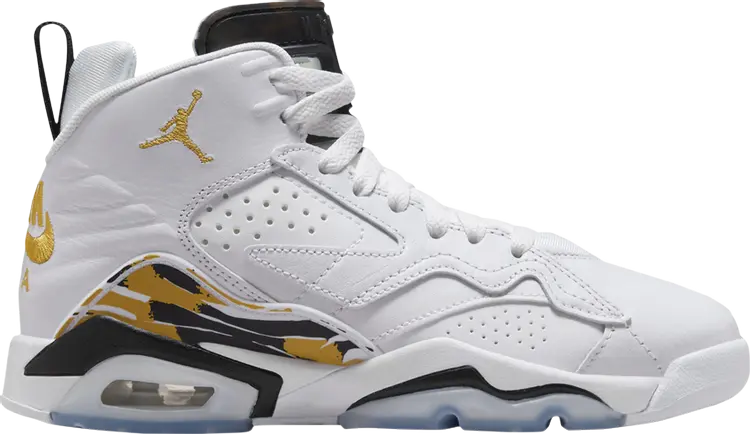 

Кроссовки Jordan MVP GS 'White Yellow Ochre', белый