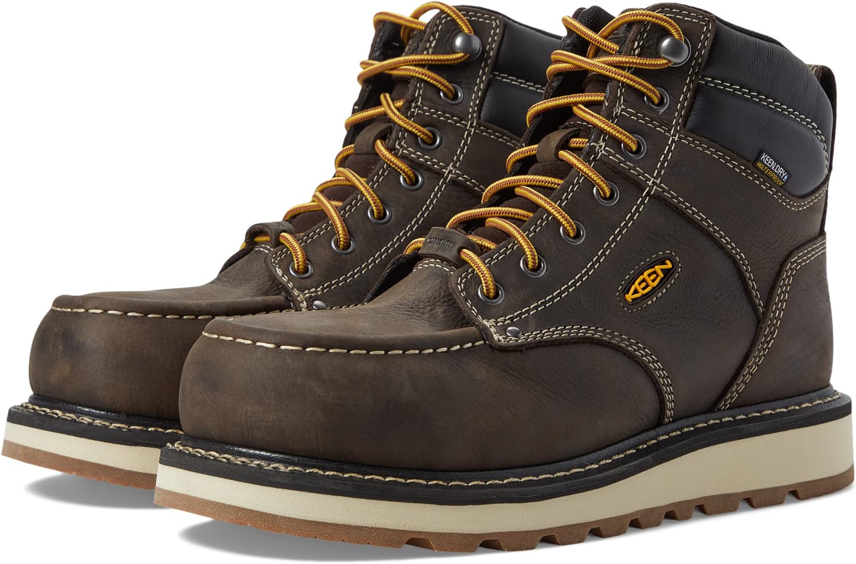 

Ботинки KEEN Utility Men's Cincinnati 6" Waterproof, Dark Chocolate/Sandshell