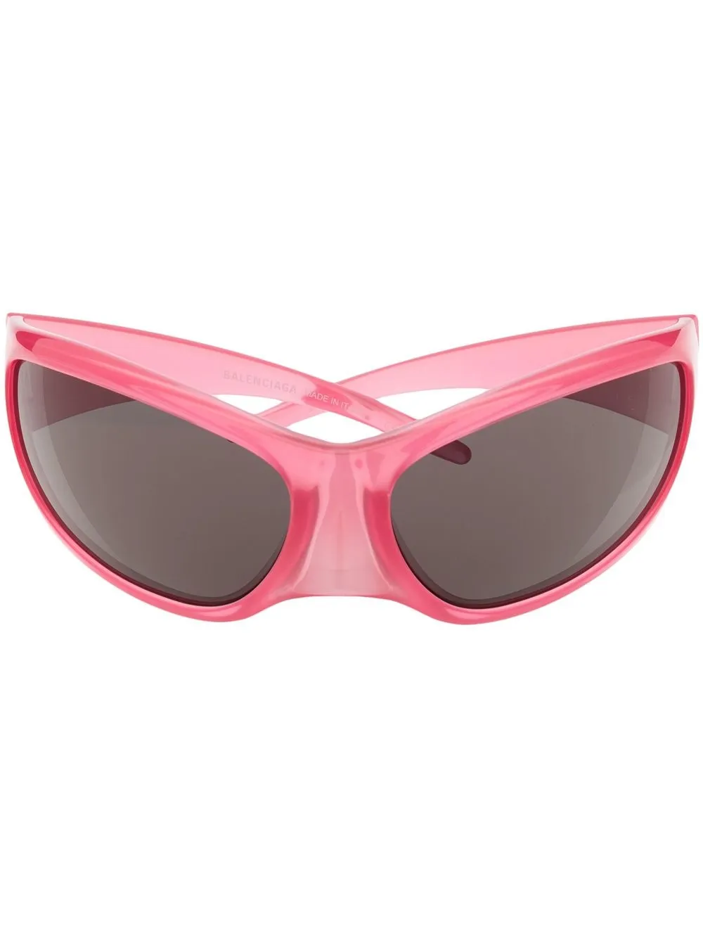 

Солнцезащитные очки Skin XXL в оправе 'кошачий глаз' Balenciaga Eyewear, розовый