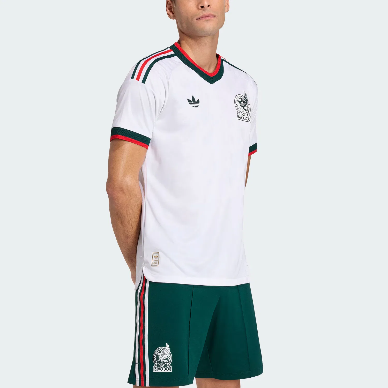 Футболка AUTHENTIC Soccer Jersey мужская Adidas Originals, White — фото 4