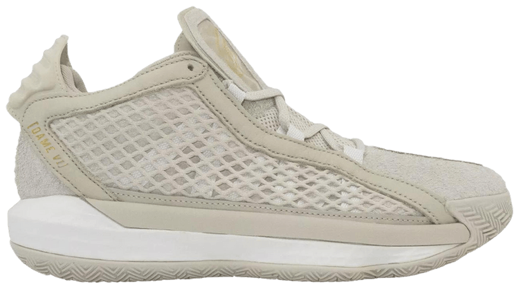 

Кроссовки adidas Dame 6 'Clear Brown', кремовый