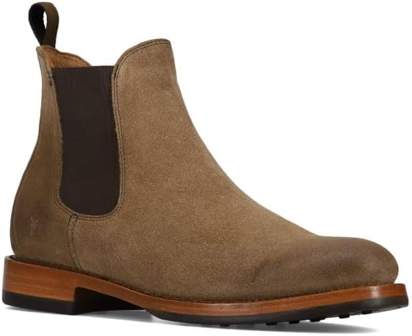 

Мужские ботинки Frye Dylan Chelsea, Mushroom - Hendricks Suede Leather