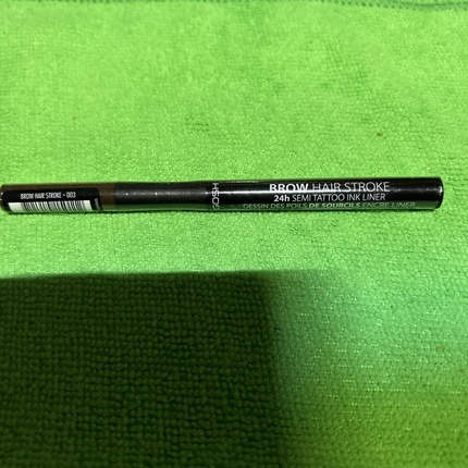 

Подводка для бровей Brow Hair Stroke 24H Semi Tattoo Ink Liner 003, темно-коричневый - совершенно новый, Gosh