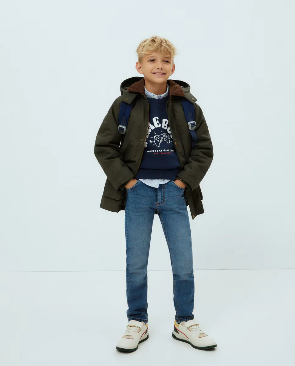 

Джинсы скинни для мальчика Kids El Corte Inglés, синий