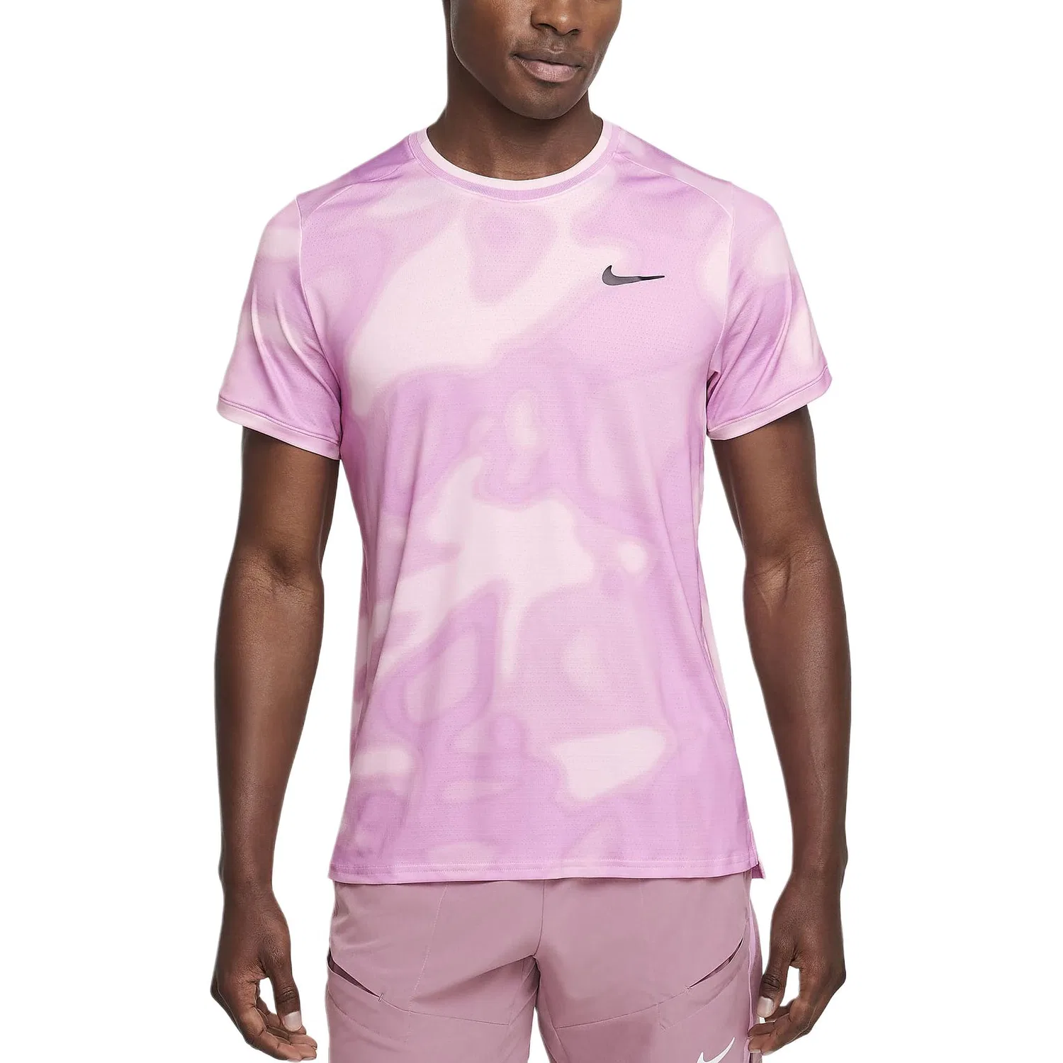 Футболка теннисная Nike Court Advantage Dri-FIT розовая