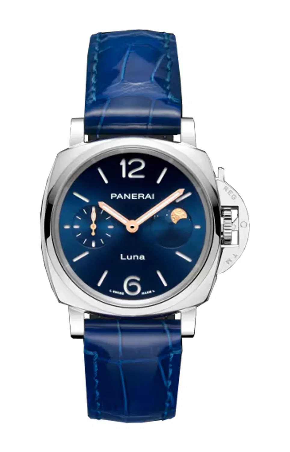 Luminor Дуэ Луна - PAM01179 PANERAI, синий