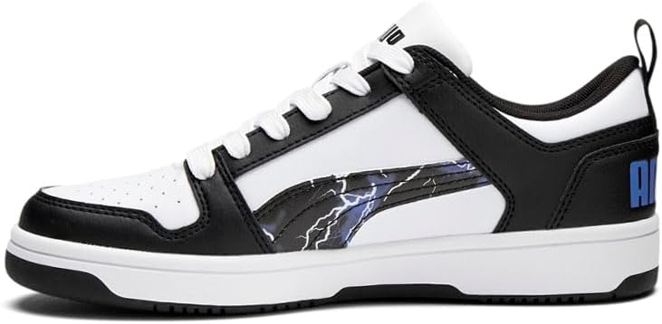 Кроссовки Puma Unisex-Child Rebound Layup Mid (для больших детей), черный — фото 3