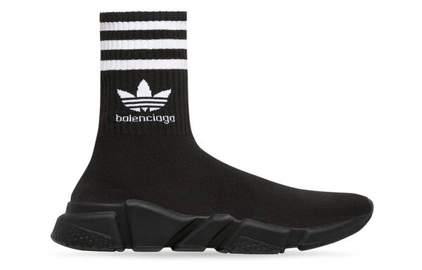 Кроссовки x adidas originals speed 1.0 sneakers 'black' Balenciaga, черный — фото 2
