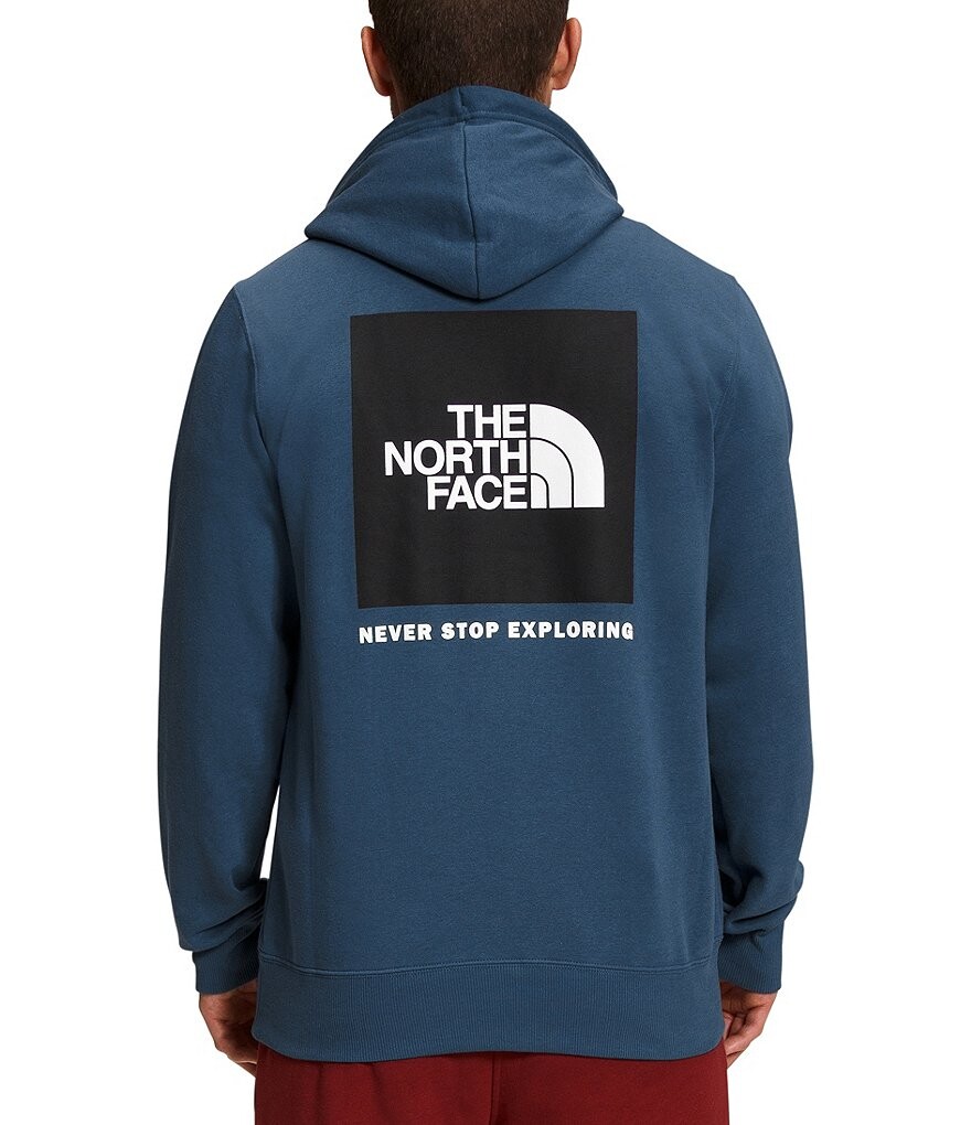 

Пуловер с капюшоном The North Face Box NSE с длинными рукавами, синий