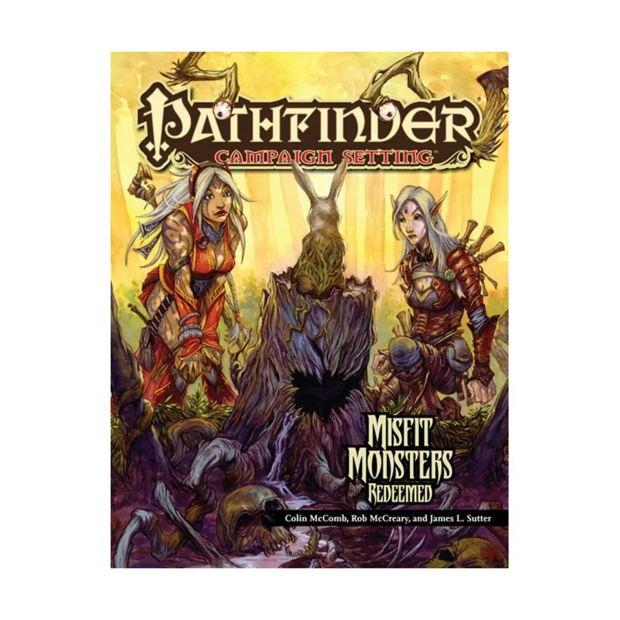 

Misfit Monsters Redeemed, Pathfinder Roleplaying Game (1st Edition) - Campaign Setting - Monster Guides, мягкая обложка
