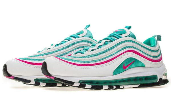 Кроссовки air max 97 Nike, зеленый — фото 2