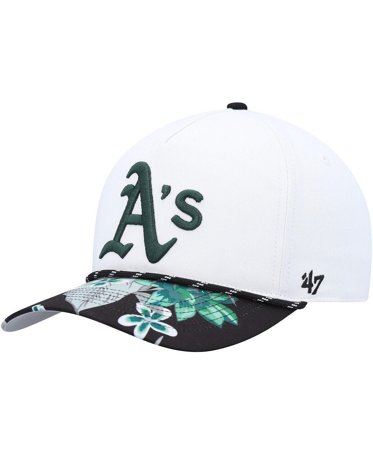 

Мужская белая кепка Oakland Athletics Dark Tropic Hitch Snapback '47 Brand