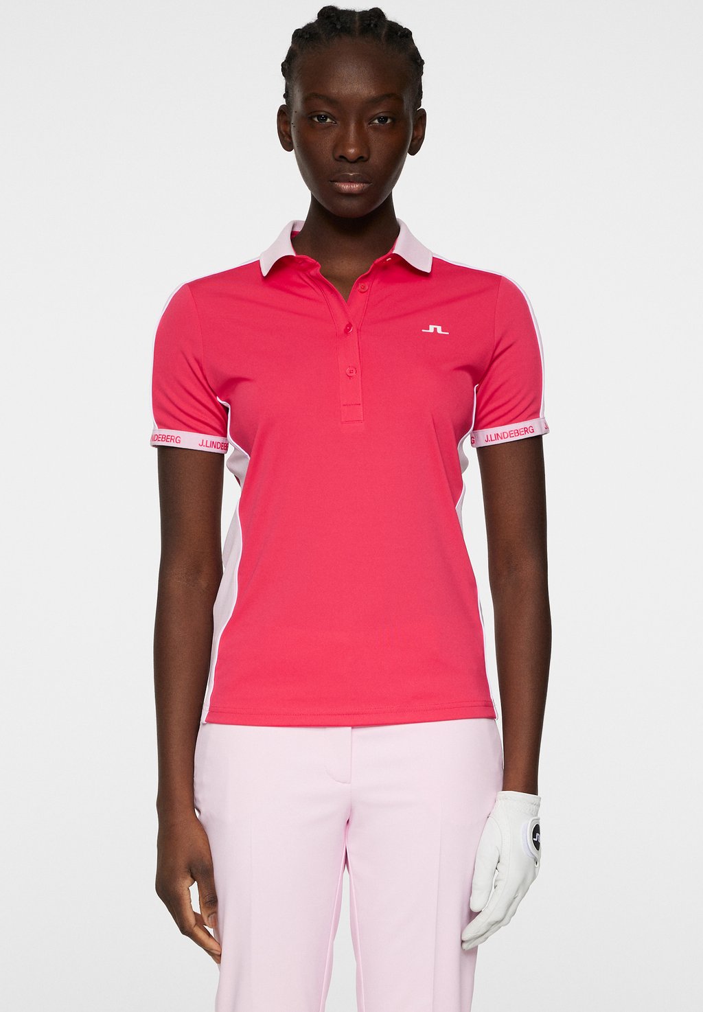 

Поло DEMI J.LINDEBERG Sports, цвет Azalea