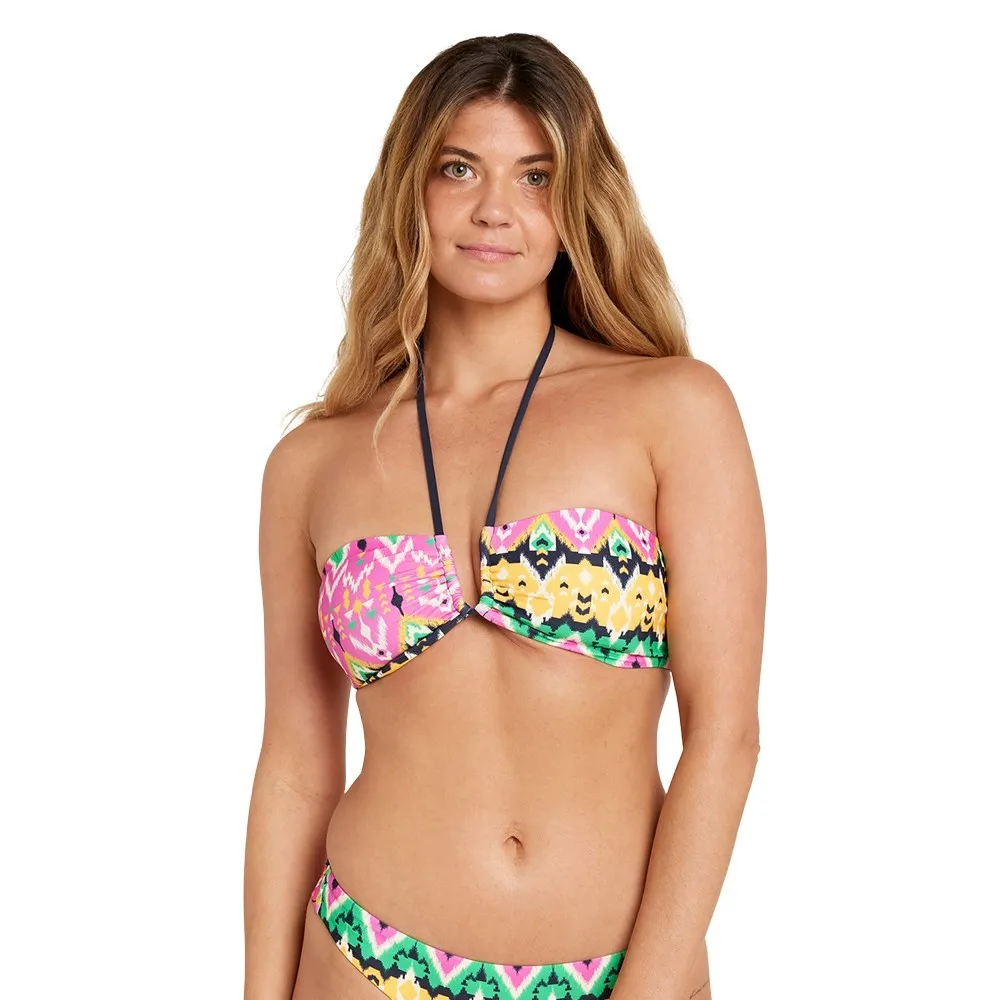 

Топ бикини Rip Curl Ikat Geo Bandeau, разноцветный