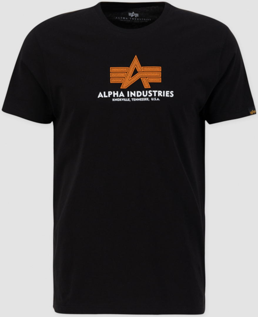 

Футболка Alpha Industries Basic Rubber T-Shirt, черный
