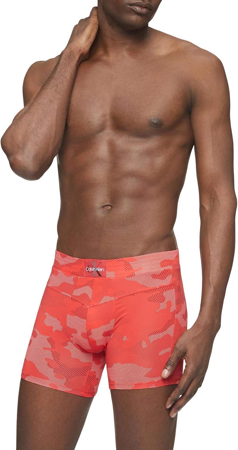 

Мужские шорты Calvin Klein с низкой посадкой, Camo Print_Rudy