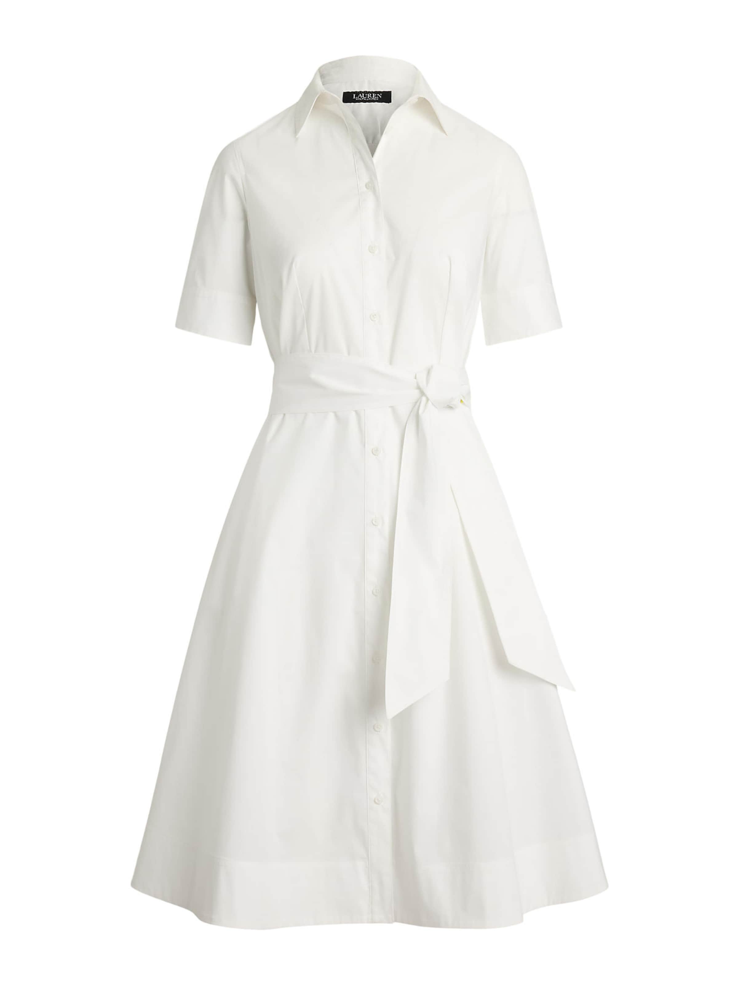 

Lauren Ralph Lauren Платье-рубашка 'FINNBARR' в белом цвете