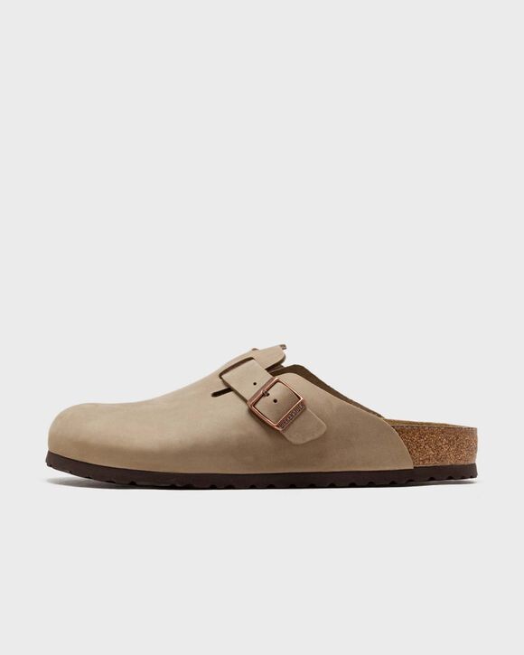 

Сандалии Birkenstock Boston Soft Footbed Oiled Leather, цвет tobacco brown