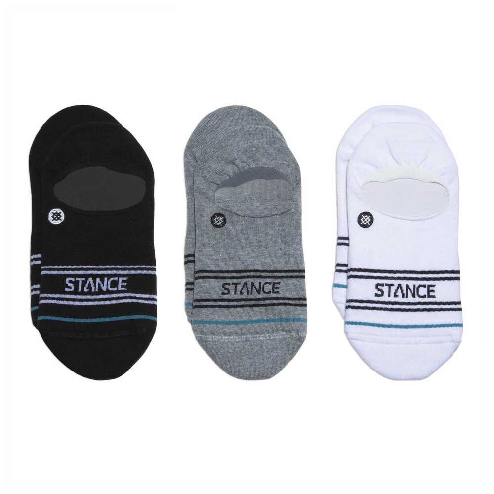 

Носки Stance Basic No Show 3 шт, разноцветный