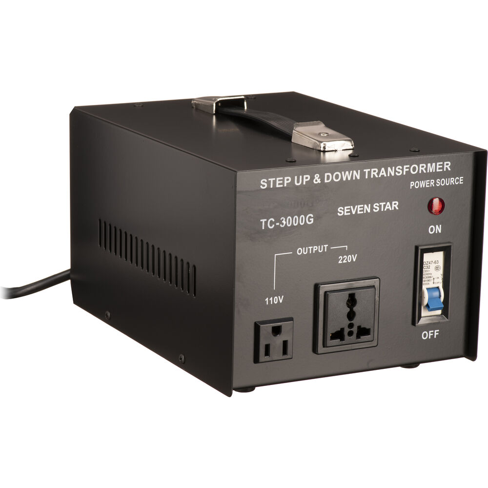 

Sevenstar TC-3000 Step Up/Step Down Transformer (3,000W) TC3000