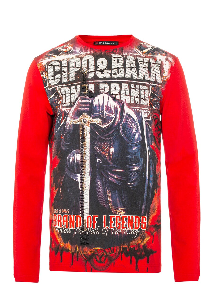 

Рубашка CIPO & BAXX, красный