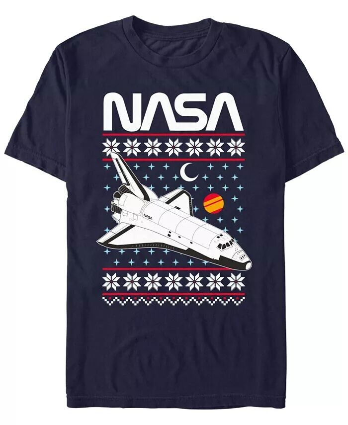 

Мужская футболка NASA Shuttle Xmas с коротким рукавом Fifth Sun