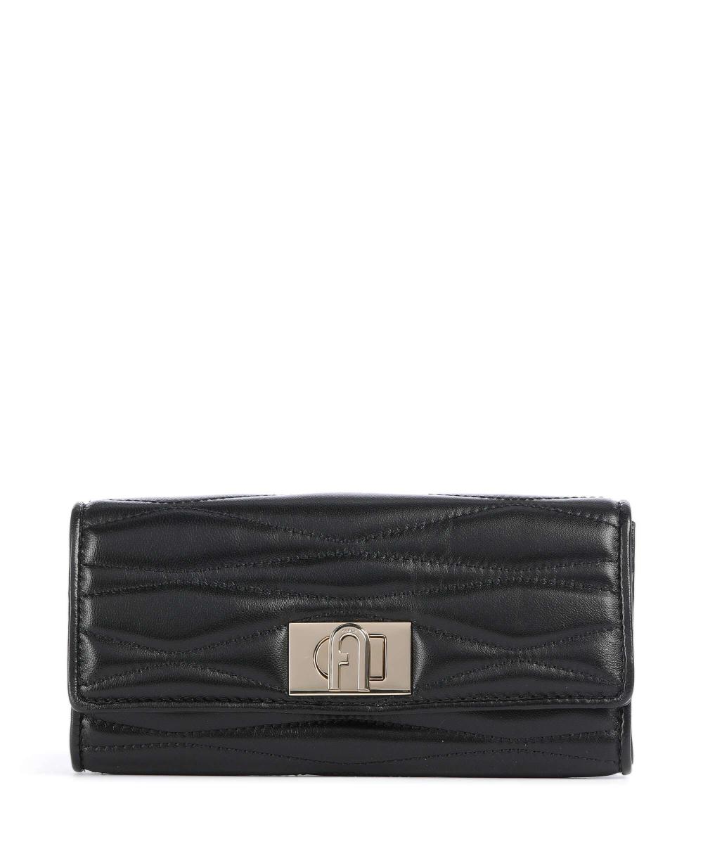 

1927 кошелек из мелкозернистой кожи Furla, черный