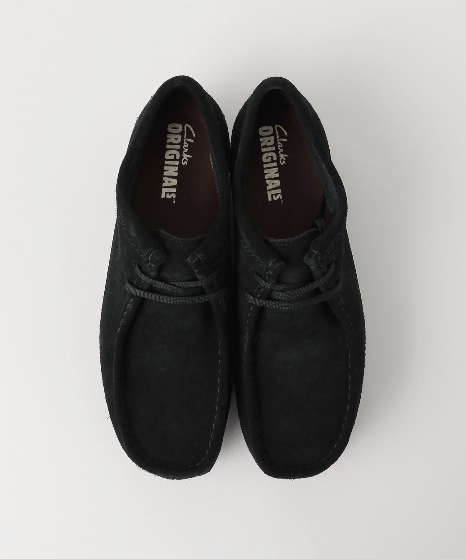 Обувь Clarks Originals Wallabee GTX Gore-Tex United Arrows Green Label Relaxing, Black — фото 3