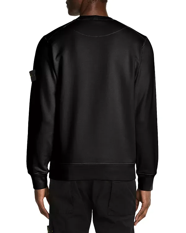 Толстовка Felpa Stone Island, Black — фото 4