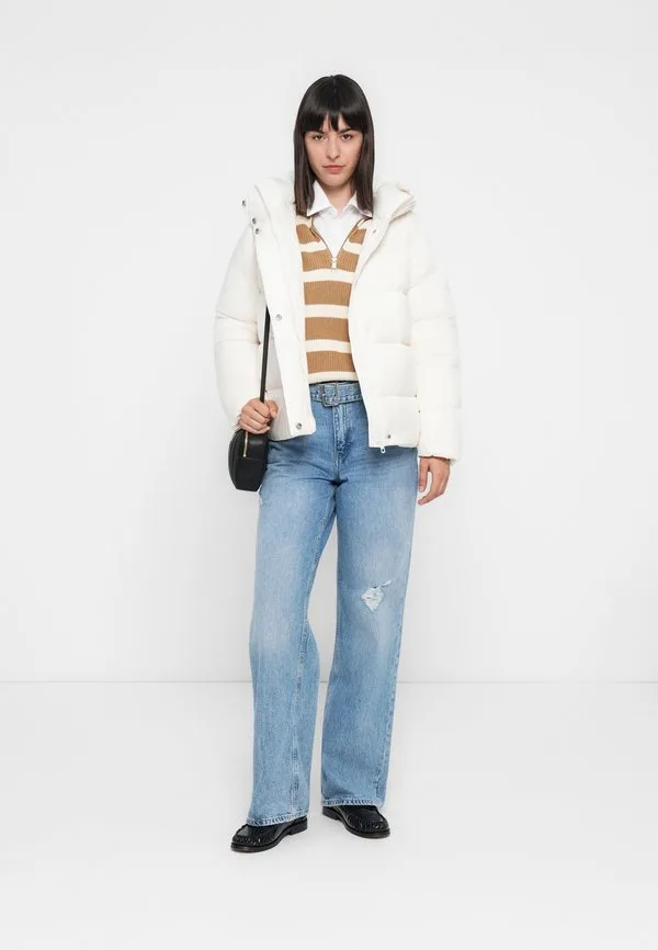 Современная куртка, пуховая куртка Tommy Hilfiger, Ivory — фото 2