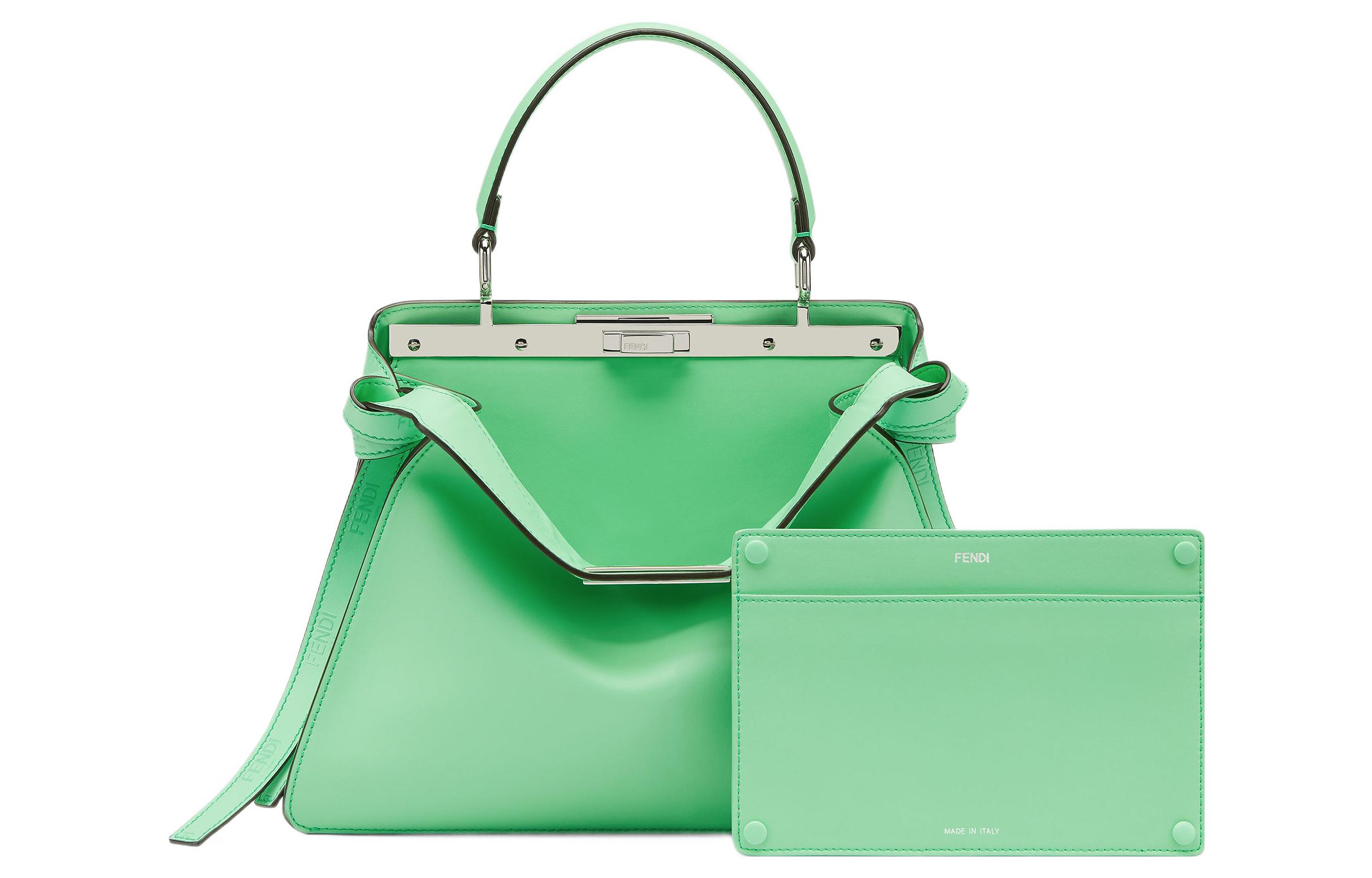 

FENDI Кожаная сумка через плечо Peekaboo ISeeU