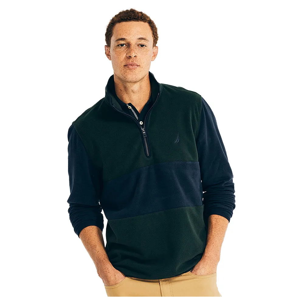 

Толстовка Nautica KR2774 half zip, зеленый