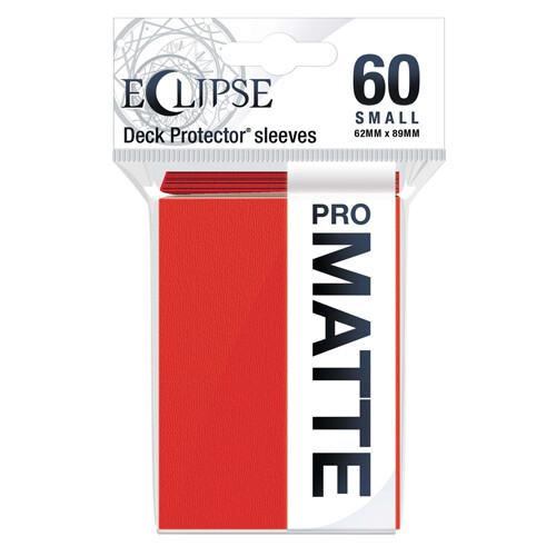 

Чехол для карточек Eclipse Matte Small Sleeves: Apple Red (60) Ultra Pro