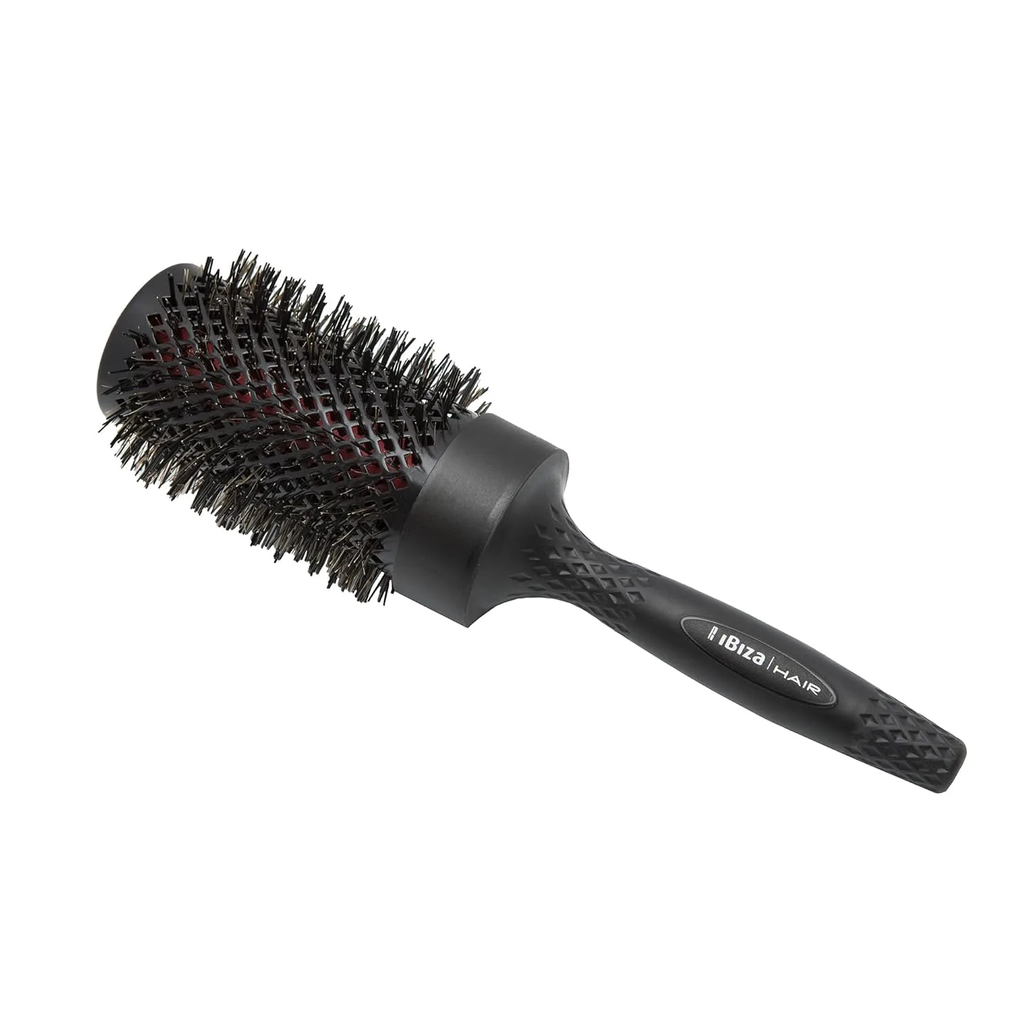 Щетка для волос Ibiza Hair Ceramic Round Brush (RB Series) с щетиной из карбона и нейлона и сердечником из бука для поглощения тепла и защиты волос, добавляет блеск всем типам волос, идеальна для объема и волн RB5 — фото 4