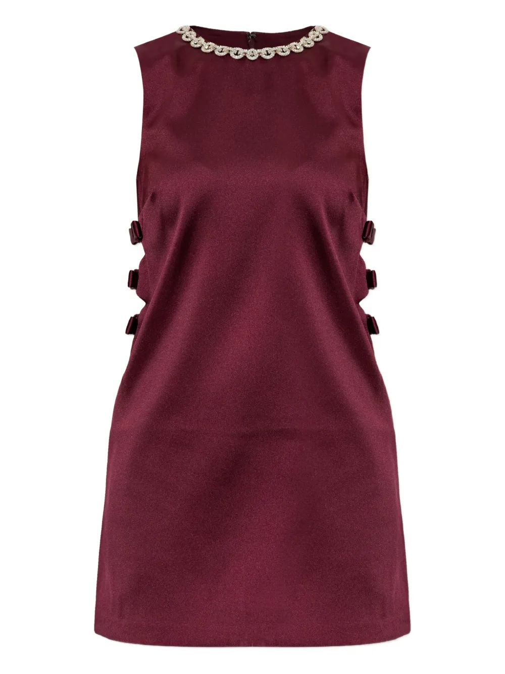 

Мини-платье с вырезами Self-Portrait, красный