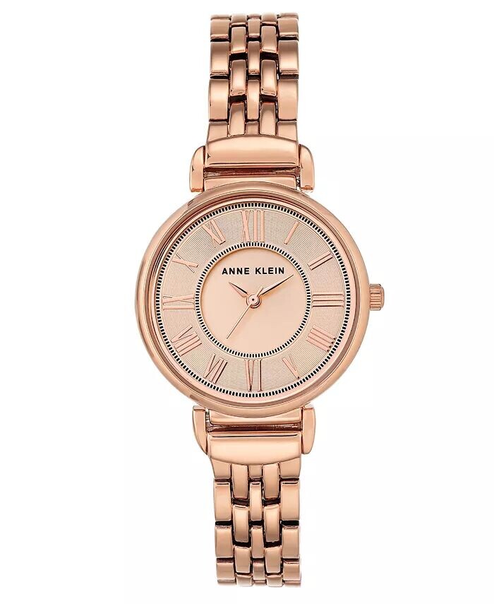 

Женские часы-браслет цвета розового золота 30 мм Anne Klein