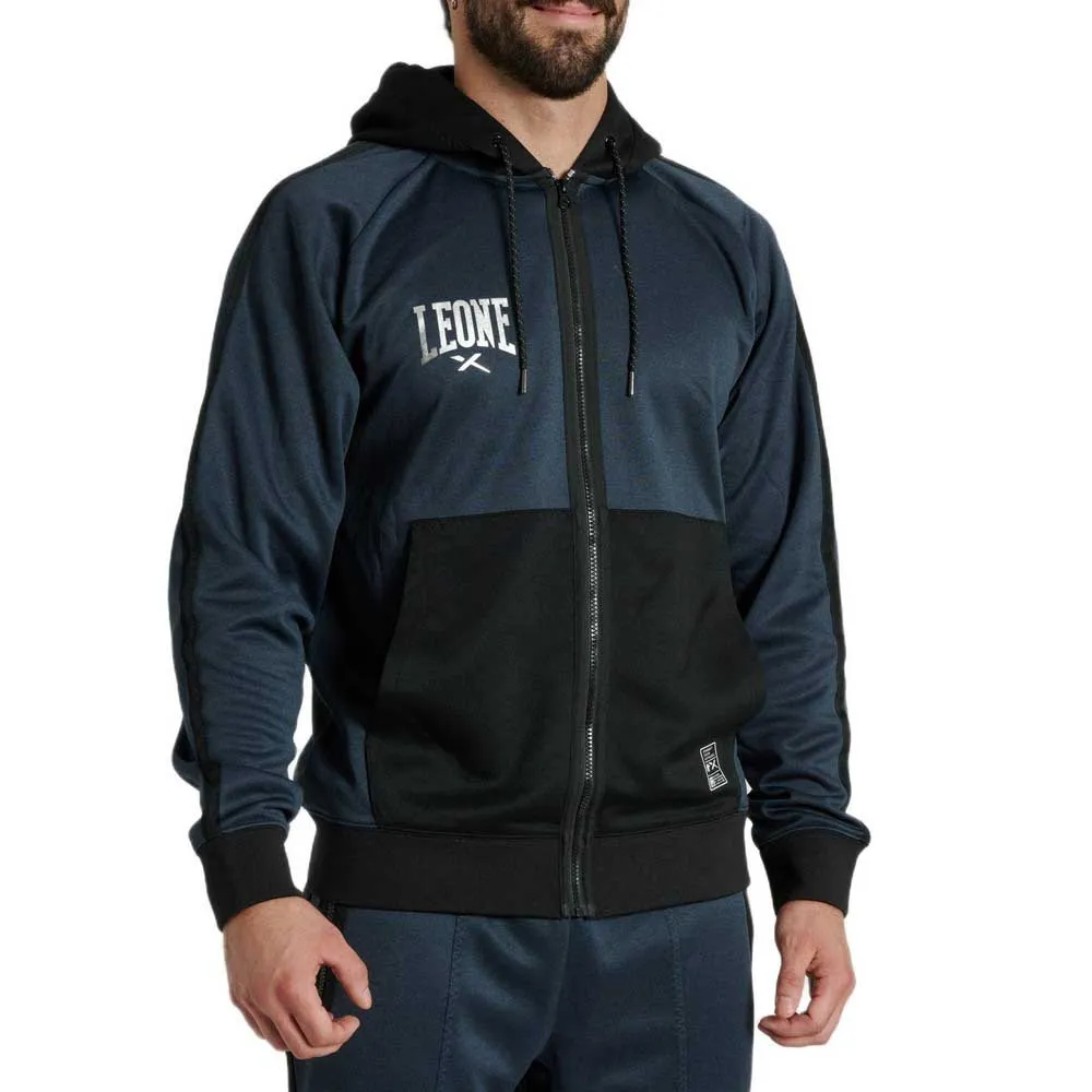 

Толстовка Leone1947 Melange full zip, синий