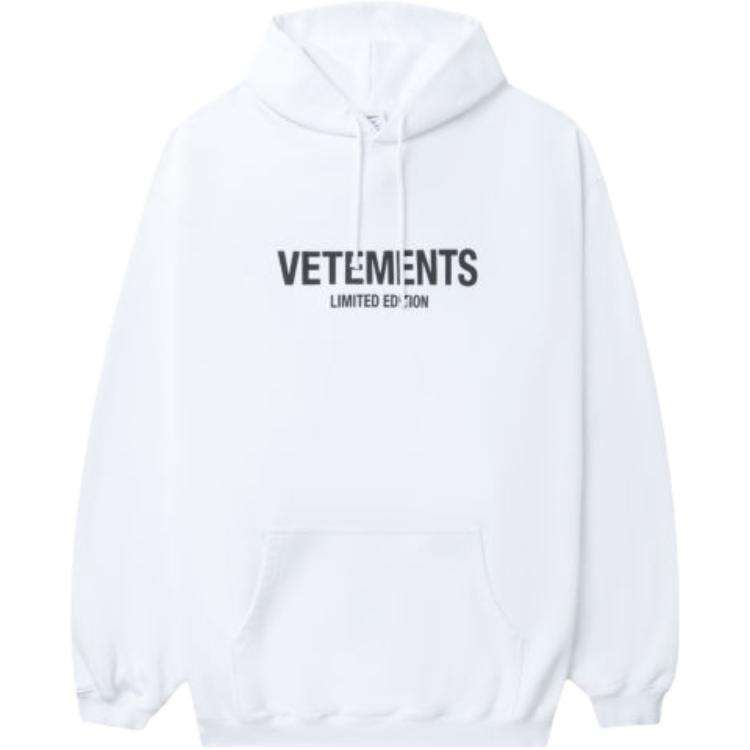 

Худи с логотипом Vetements, белый