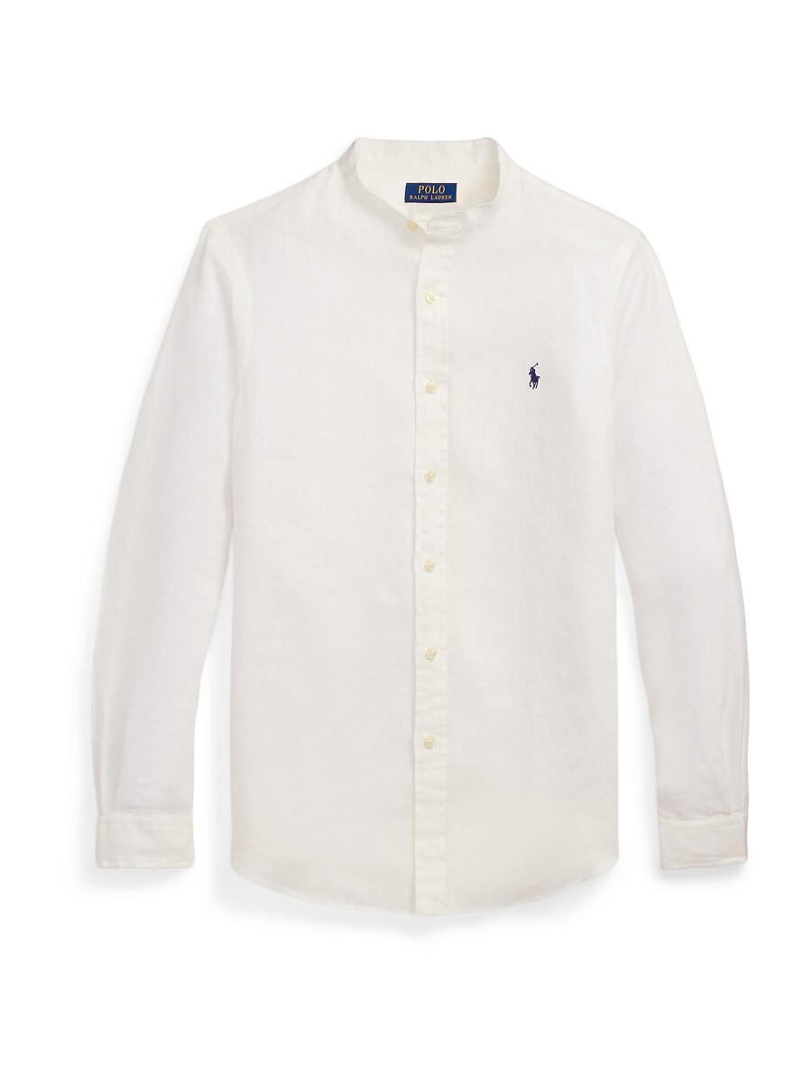 

Рубашка Slim Fit на пуговицах Polo Ralph Lauren, белый