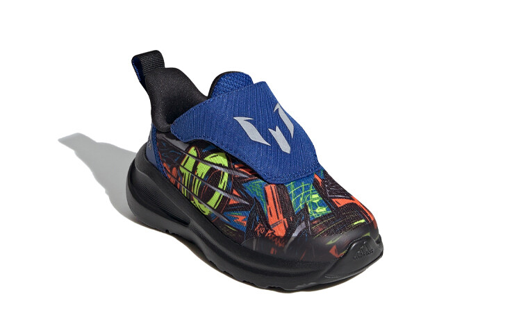 Кроссовки Messi Toddler TD Low-top черного/синего/цветного цвета Adidas — фото 3
