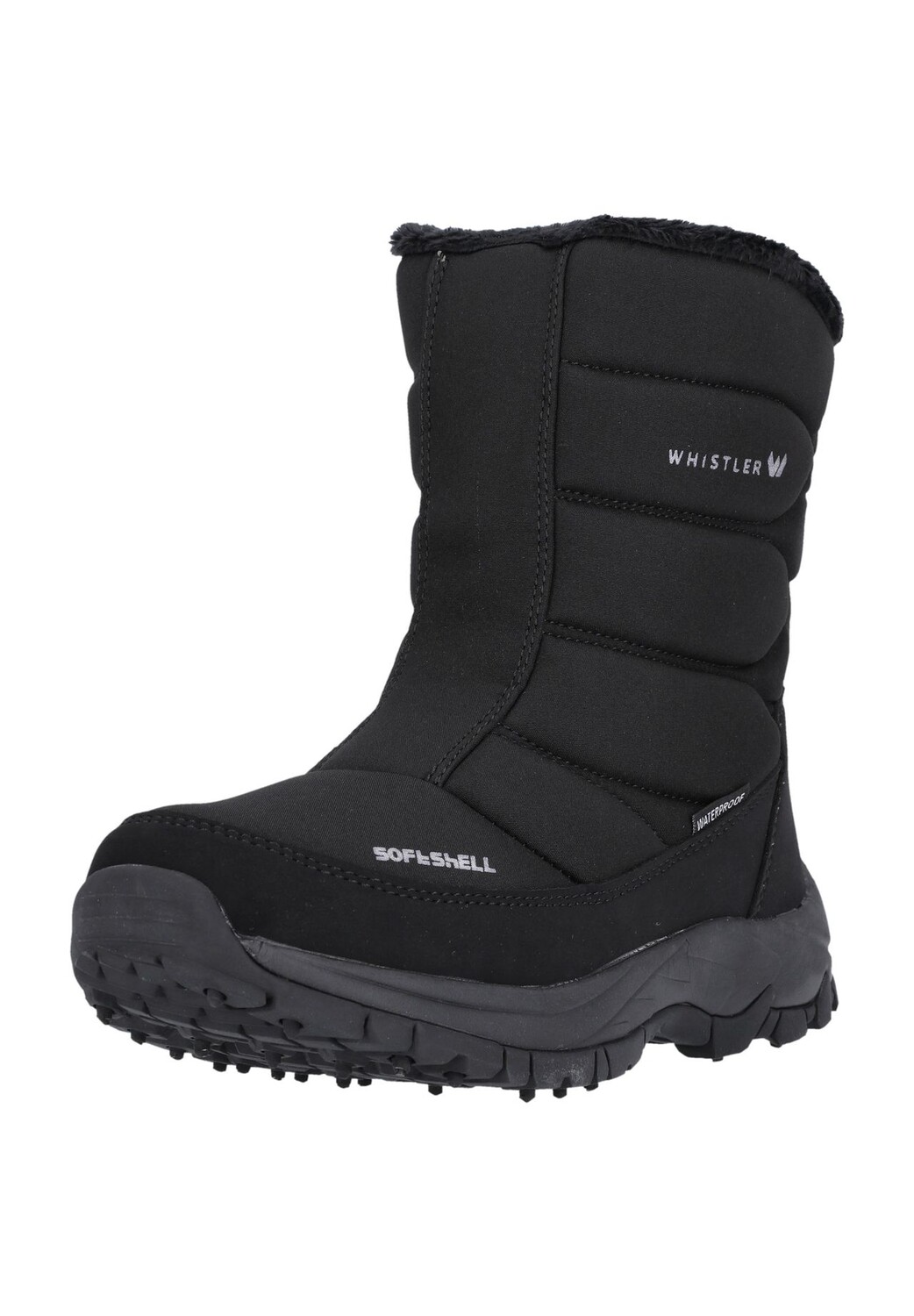 Нескользящие ботинки Wattua с шипами WHISTLER, цвет 1001 Black