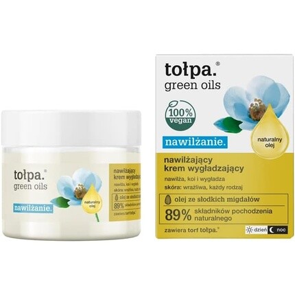 

Tolpa Green Oils Увлажняющий и разглаживающий крем для лица для дня и ночи Tołpa