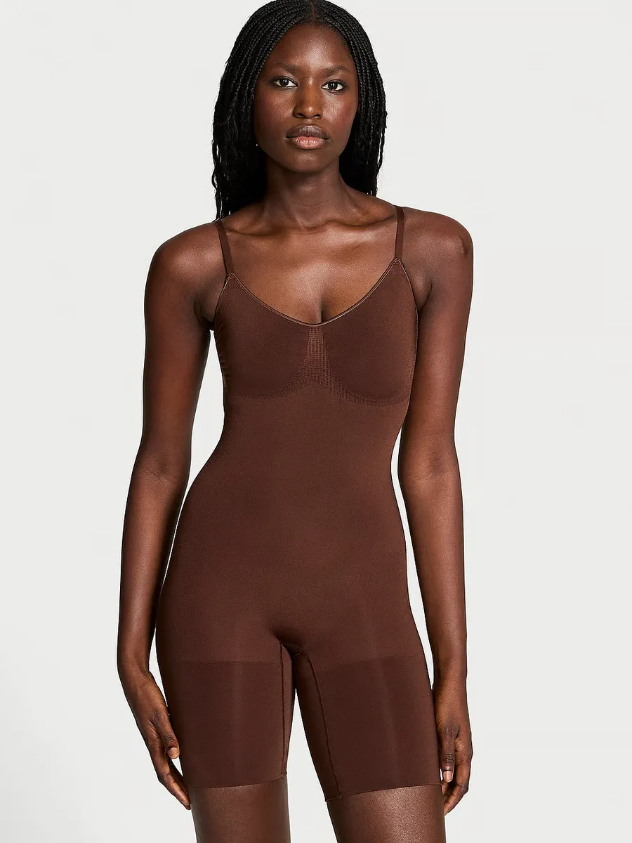 

Боди до середины бедра Seamless Shaping Victoria'S Secret, цвет Ganache