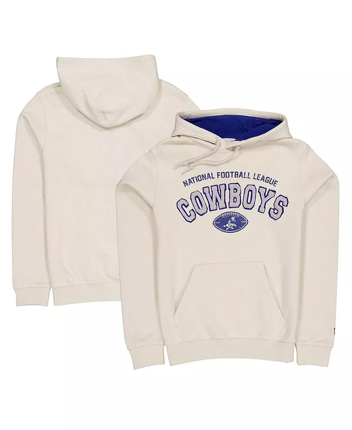 

Мужской кремовый худи Dallas Cowboys Historic Pullover Hoodie New Era