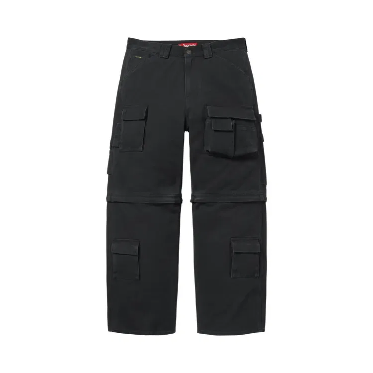 Брюки Supreme Zip-Off Utility Pant, черный
