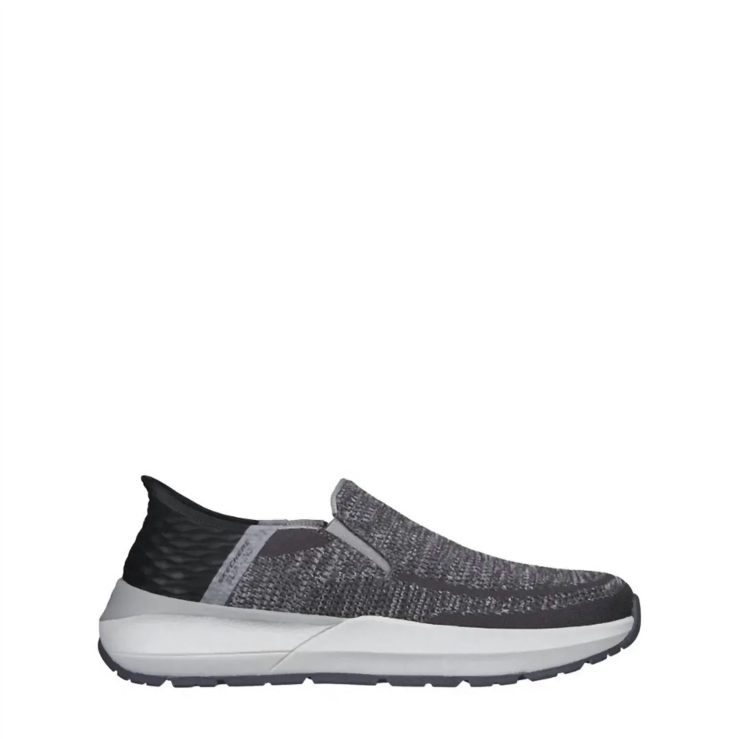 Skechers Мужские туфли Neville, цвет угольно-серый