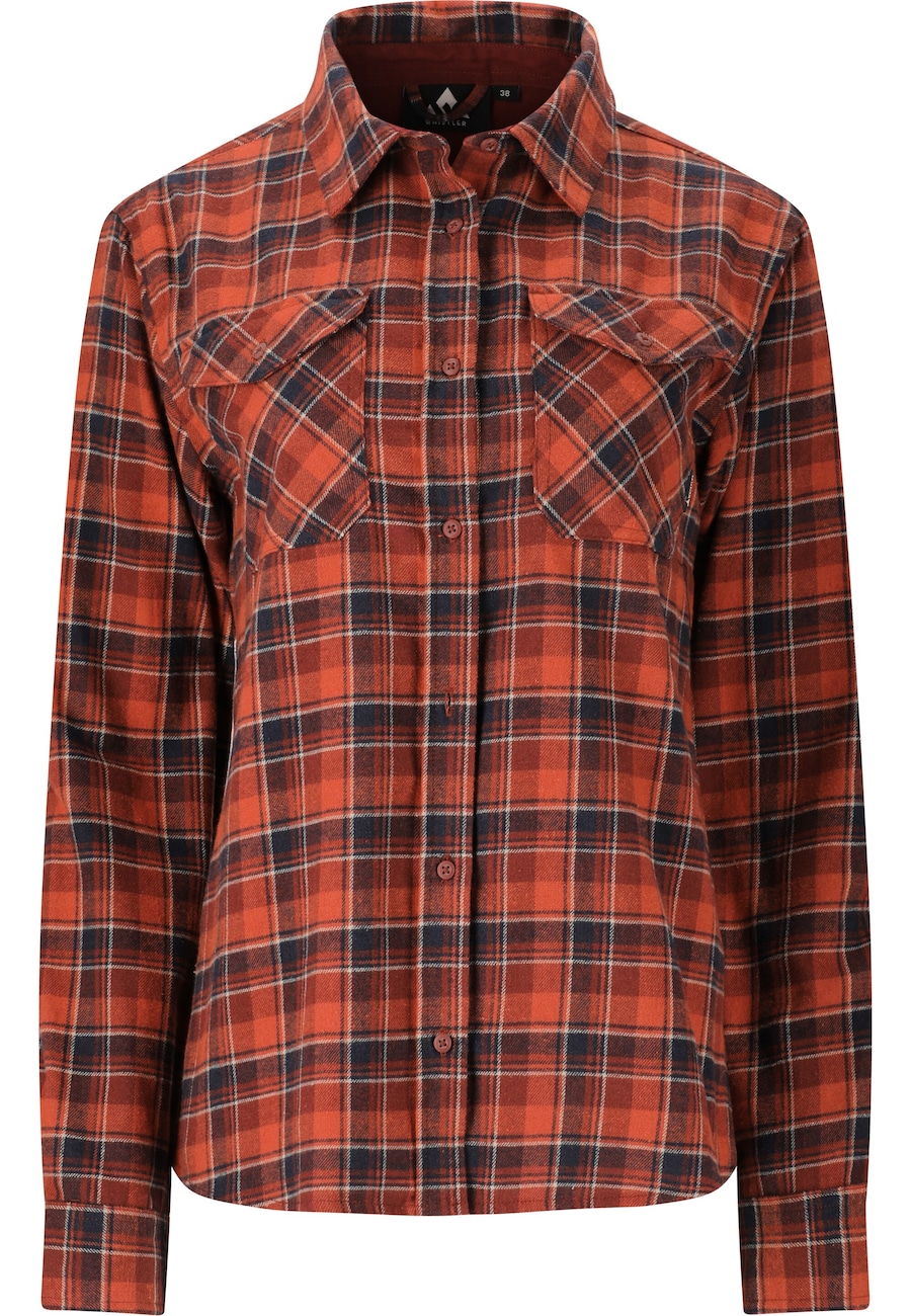 

Спортивная рубашка на пуговицах Whistler Bargo, темно-красный