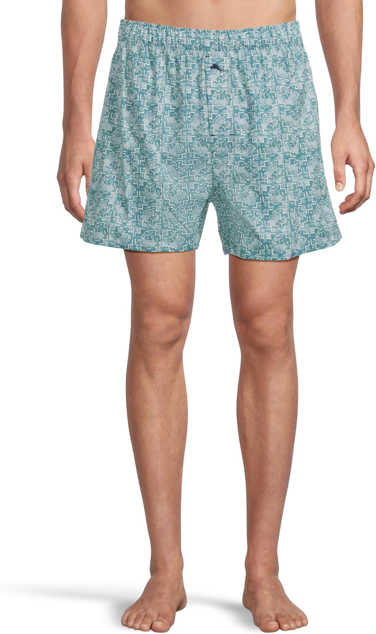 

Боксеры Tommy Bahama Boxer, цвет Teal Print